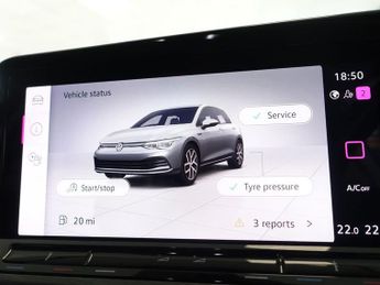 VOLKSWAGEN GOLF 1.5 eTSI MHEV Style Hatchback 5dr Petrol Hybrid DSG Euro 6 (s/s)