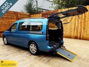 Volkswagen Caddy 5 Seat Auto Wheelchair Accessible Disabled Access Vehicle WAV
