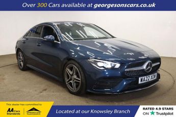 Mercedes CLA 1.3 CLA180 AMG Line Coupe 4dr Petrol 7G-DCT Euro 6 (s/s) (136 ps