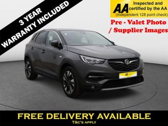 Vauxhall Grandland 1.2 Turbo SRi Nav SUV 5dr Petrol Manual Euro 6 (s/s) (130 ps)