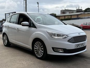 Ford C Max 1.5 TDCi Titanium MPV 5 Door Diesel Manual White Euro 6 Low Tax