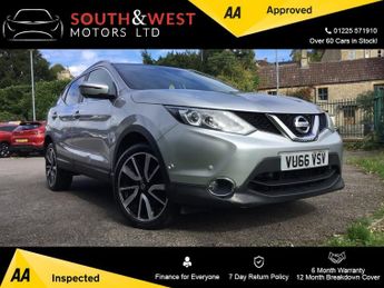 NISSAN QASHQAI 1.6 dCi Tekna SUV 5dr Diesel XTRON 2WD Euro 6 (s/s) (130 ps)