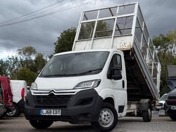 Citroen Relay 2.0 BlueHDi 35 Caged Tipper 2dr Diesel Manual L3 Euro 6 (130 ps)