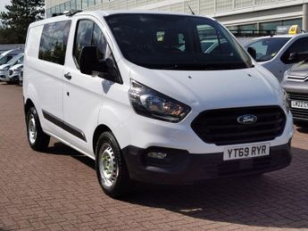 FORD TRANSIT CUSTOM 2.0 320 EcoBlue Crew Van Double Cab 5dr Diesel Manual L1 H1 Euro