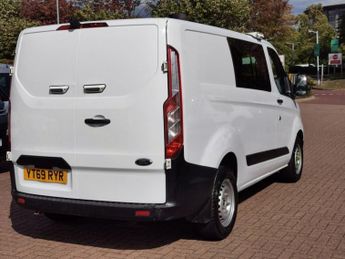 FORD TRANSIT CUSTOM 2.0 320 EcoBlue Crew Van Double Cab 5dr Diesel Manual L1 H1 Euro