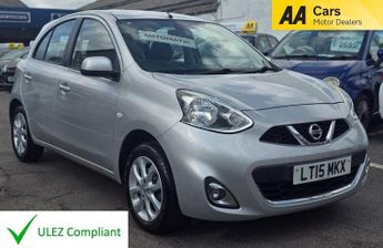 Nissan Micra AUTOMATIC 1.2 Acenta Hatchback 5dr Petrol CVT Euro 5 (80 ps)