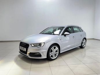 AUDI A3 2.0 TDI S line Sportback 5dr Diesel S Tronic quattro Euro 6 (s/s