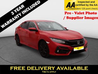 Honda Civic 1.0 VTEC Turbo SR Hatchback 5dr Petrol Manual Euro 6 (s/s) (126 