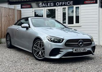Mercedes E Class 2.0 E300h MHEV AMG Line (Premium) Cabriolet 2dr Petrol Hybrid G-