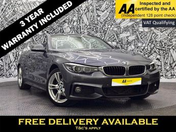 BMW 420 2.0 420d M Sport Convertible 2dr Diesel Auto Euro 6 (s/s) (190 p