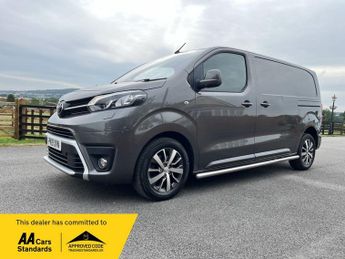 Toyota Proace 120 2.0D Design MWB Euro 6 78K +VAT GREY MET 