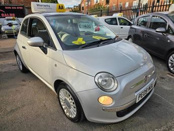 Fiat 500 1.2 Lounge Hatchback 3dr Petrol Manual Euro 4 (69 bhp)
