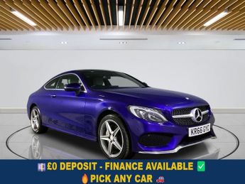 Mercedes C Class 2.1 C220d AMG Line (Premium) Coupe 2dr Diesel G-Tronic+ Euro 6 (