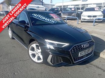 Audi A3 1.5 TFSI 35 S line Sportback 5dr Petrol S Tronic Euro 6 (s/s) (1