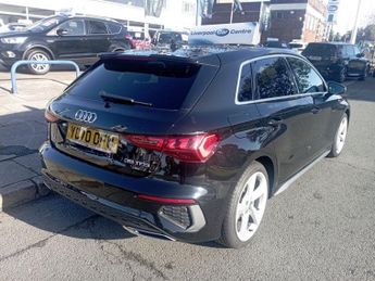 AUDI A3 1.5 TFSI 35 S line Sportback 5dr Petrol S Tronic Euro 6 (s/s) (1