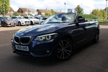 BMW 2 SERIES 1.5 218i GPF Sport Convertible 2dr Petrol Manual Euro 6 (s/s) (1