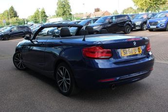 BMW 2 SERIES 1.5 218i GPF Sport Convertible 2dr Petrol Manual Euro 6 (s/s) (1