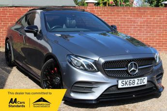 Mercedes E Class 2.0 E220d AMG Line (Premium) Coupe 2dr Diesel G-Tronic+ Euro 6 (