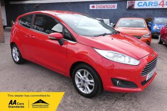 Ford Fiesta 1.25 Zetec Hatchback 3dr Petrol Manual Euro 6 (82 ps)