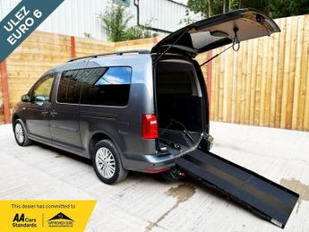Volkswagen Caddy 5 Seat Auto Wheelchair Accessible Disabled Access Vehicle WAV 