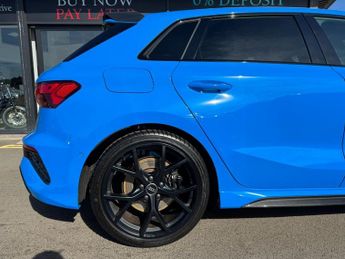 AUDI RS3 2.5 TFSI Carbon Black Sportback 5dr Petrol S Tronic quattro Euro