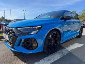 AUDI RS3 2.5 TFSI Carbon Black Sportback 5dr Petrol S Tronic quattro Euro