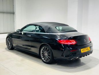 MERCEDES-BENZ C-CLASS 2.0 C200 AMG Line (Premium Plus) Cabriolet 2dr Petrol G-Tronic+ 