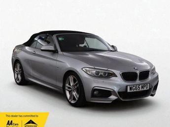 BMW 220 2.0 220d M Sport Convertible 2dr Diesel Manual Euro 6 (s/s) (190