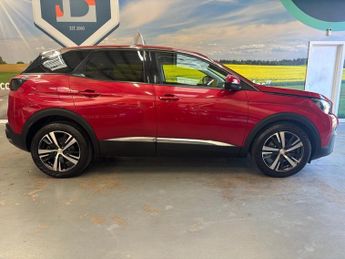PEUGEOT 3008 1.6 THP Allure SUV 5 Door Petrol Automatic Red EAT Euro 6 1 Owne