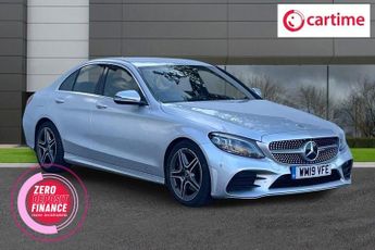 Mercedes C Class 1.5 C200 MHEV EQ Boost AMG Line (Premium) Saloon 4dr Petrol G-Tr