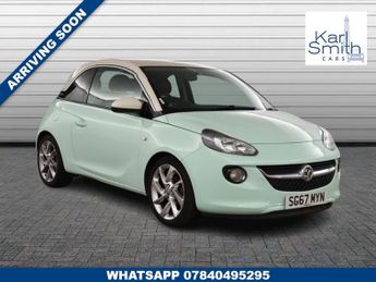 Vauxhall ADAM 1.4i SLAM Hatchback 3dr Petrol Manual Euro 6 (100 ps)