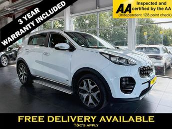 Kia Sportage 1.6 T-GDi GT-Line SUV 5dr Petrol DCT AWD Euro 6 (174 bhp) F/S/H!