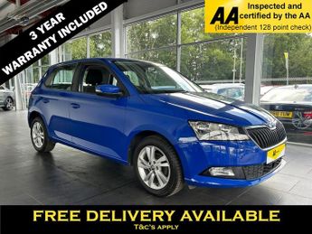 Skoda Fabia 1.0 SE Hatchback 5dr Petrol Manual Euro 6 (s/s) (75 ps) FULL SER