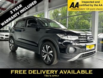 VOLKSWAGEN T-CROSS 1.0 TSI Black Edition SUV 5dr Petrol DSG Euro 6 (s/s) (110 ps) 1