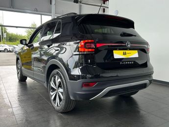 VOLKSWAGEN T-CROSS 1.0 TSI Black Edition SUV 5dr Petrol DSG Euro 6 (s/s) (110 ps) 1