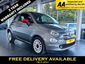 Fiat 500 1.0 MHEV RED Hatchback 3dr Petrol Manual Euro 6 (s/s) (70 bhp) 1