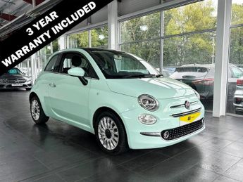 Fiat 500 1.2 Lounge Hatchback 3dr Petrol Manual Euro 6 (s/s) (69 bhp)