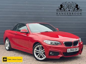 BMW 218 2.0 218d M Sport Convertible 2dr Diesel Manual Euro 6 (s/s)