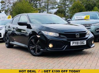 Honda Civic 1.0 VTEC Turbo SR Hatchback 5dr Petrol Manual Euro 6 (s/s) (129