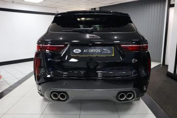 JAGUAR F-PACE 5.0 P550 V8 SVR SUV 5dr Petrol Quickshift AWD Euro 6 (s/s) (550 