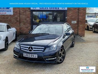 Mercedes C Class 1.6 C180 AMG Sport Plus Saloon 4dr Petrol G-Tronic+ Euro 6 (s/s)
