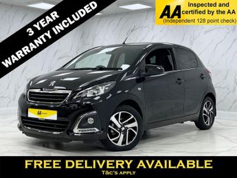 Peugeot 108 1.0 Allure Hatchback 5dr Petrol 2 Tronic Euro 6 (72 ps)