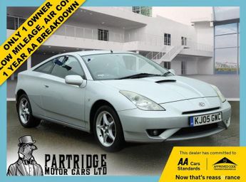 Toyota Celica 1.8 VVT-i Coupe 3dr Petrol Manual (185 g/km, 140 bhp)