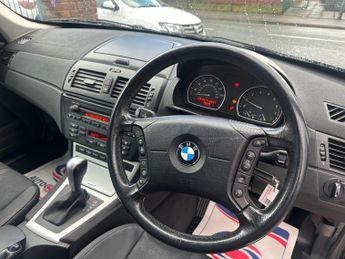 BMW X3 2.5i SE SUV 5dr Petrol Auto 4WD Euro 3 (192 bhp)