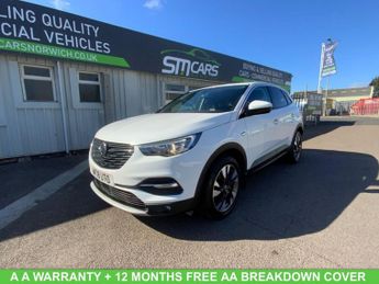 Vauxhall Grandland 1.2 Turbo Sport Nav SUV 5dr Petrol Manual Euro 6 (s/s) (130 ps)