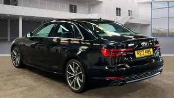 AUDI A4 2.0 TFSI S line Saloon 4dr Petrol S Tronic quattro Euro 6 (s/s) 