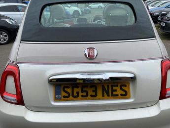 FIAT 500C 1.2 60th Convertible 2dr Petrol Dualogic Euro 6 (s/s) (69 bhp)