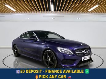 Mercedes C Class 2.1 C220d AMG Line Coupe 2dr Diesel G-Tronic+ Euro 6 (s/s) (170 
