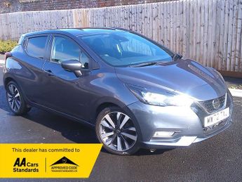 Nissan Micra 1.0 IG-T Tekna Hatchback 5dr Petrol XTRON Euro 6 (s/s) (92 ps)