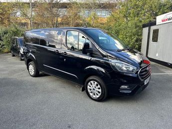FORD TRANSIT CUSTOM 2.0 320 EcoBlue Limited Crew Van Double Cab 5dr Diesel Auto L2 H